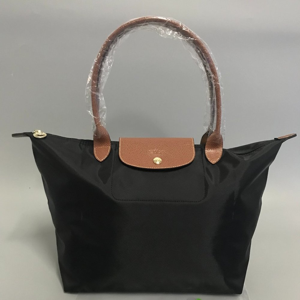 Longchamp Le Pliage black Large Nylon Shoulder Tot